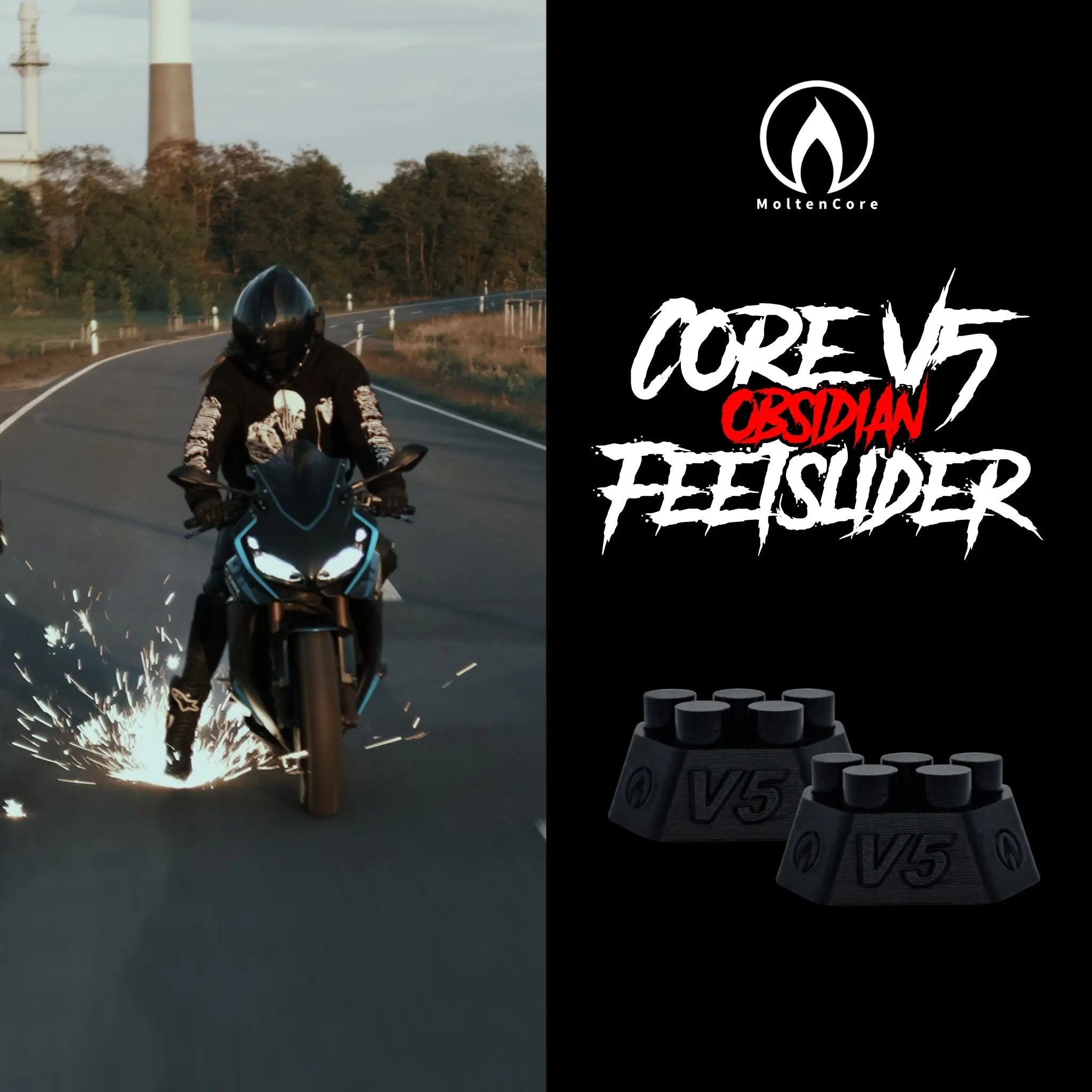 CoreV5 Obsidian Feetslider My store