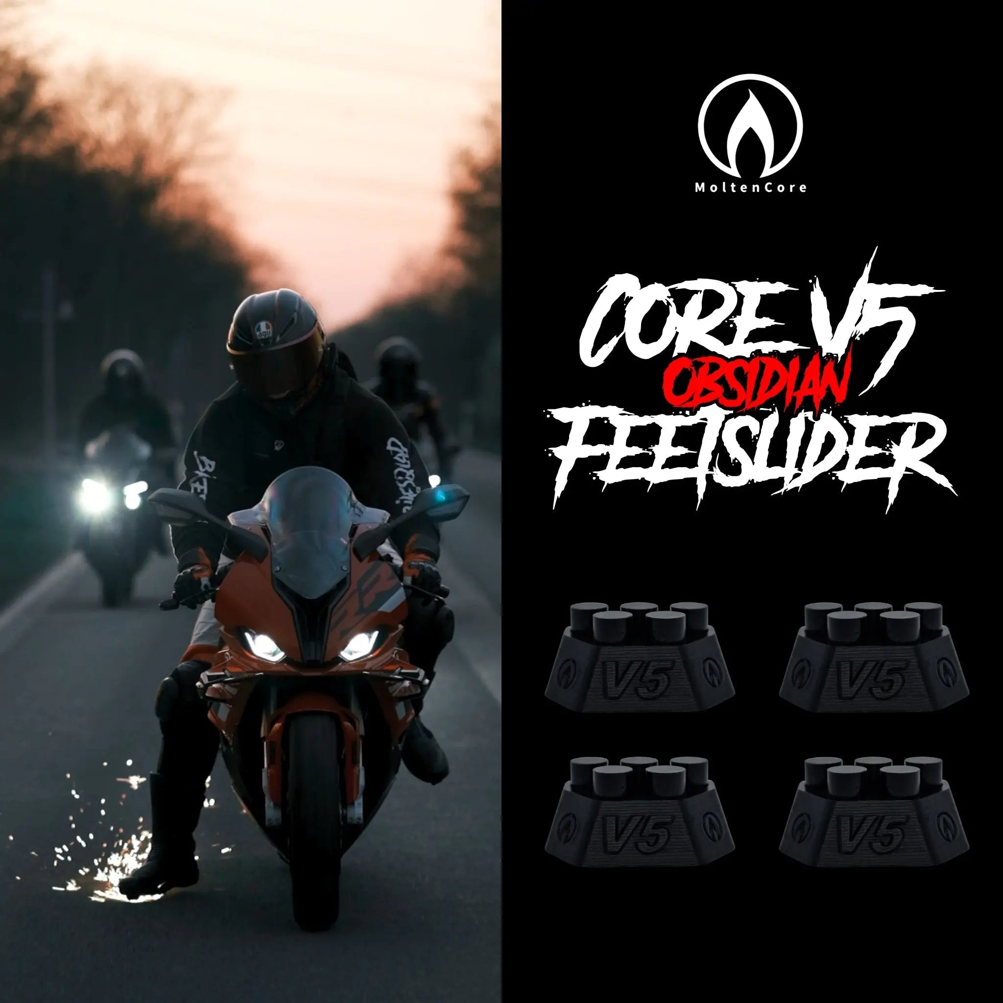 CoreV5 Obsidian Feetslider My store