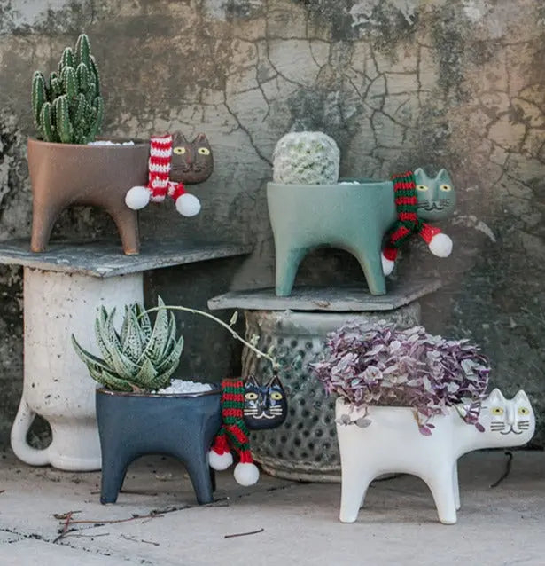 Cat Planter Pot Trendslana