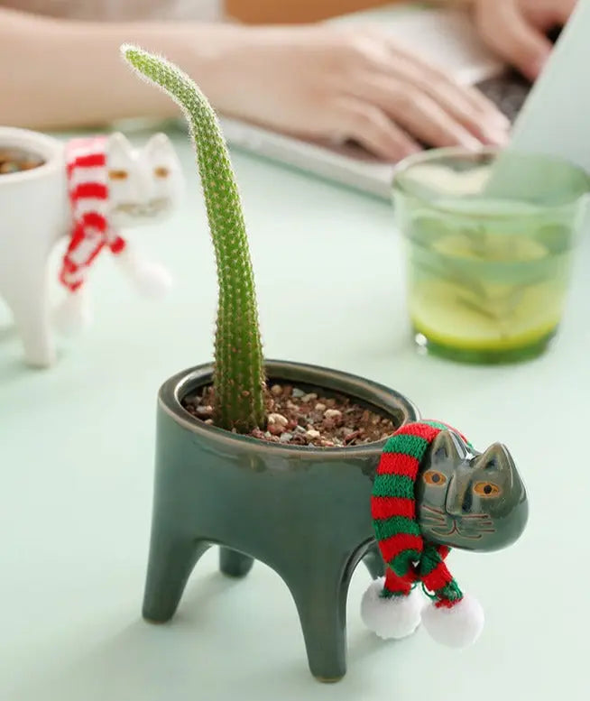 Cat Planter Pot Trendslana