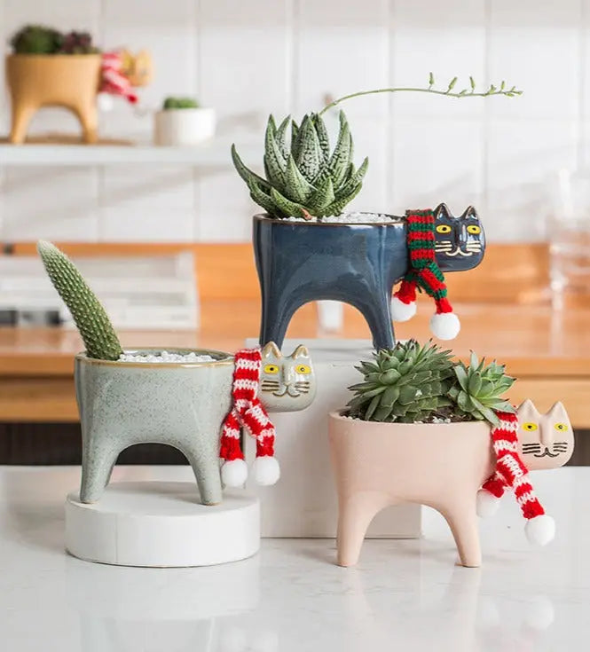 Cat Planter Pot Trendslana