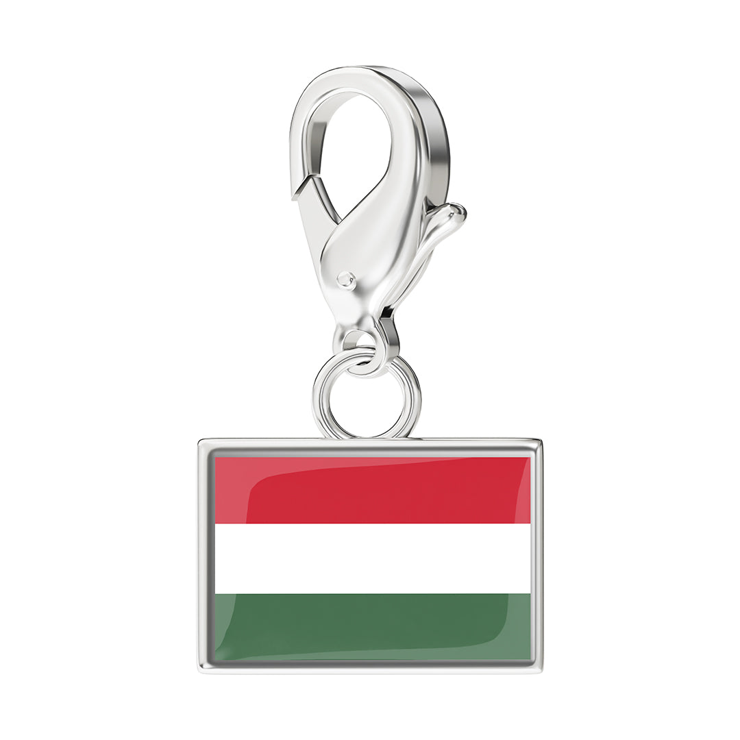 FLAG & MAP CHARMS SET