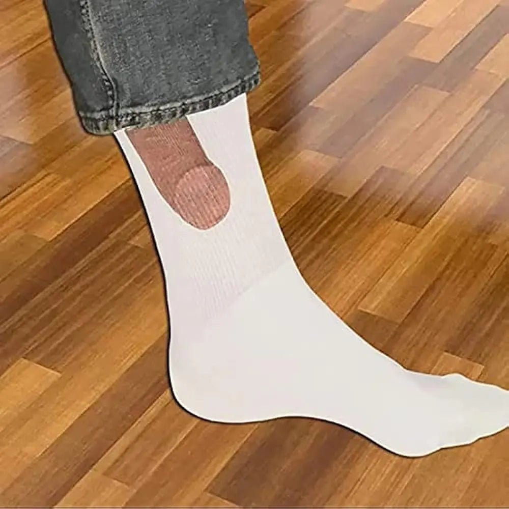 Show Off" PHALLUS Socks for Men NOVELTY JOKE FUNNY PRANK PRINTING Trendslana