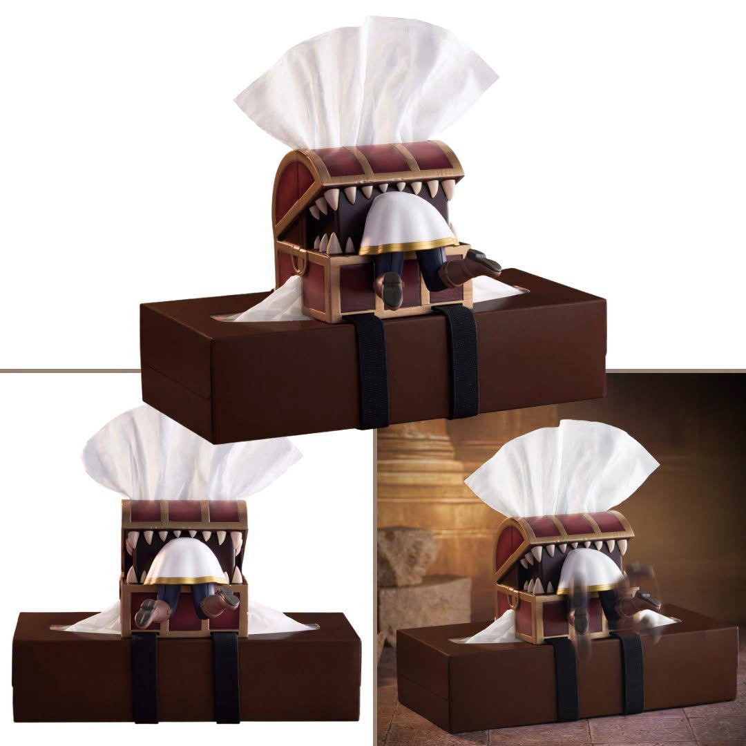 Frieren Mimic Tissue Box Figure