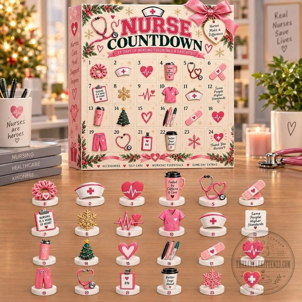 24 Days Nurse Countdown Advent Calendar 2026
