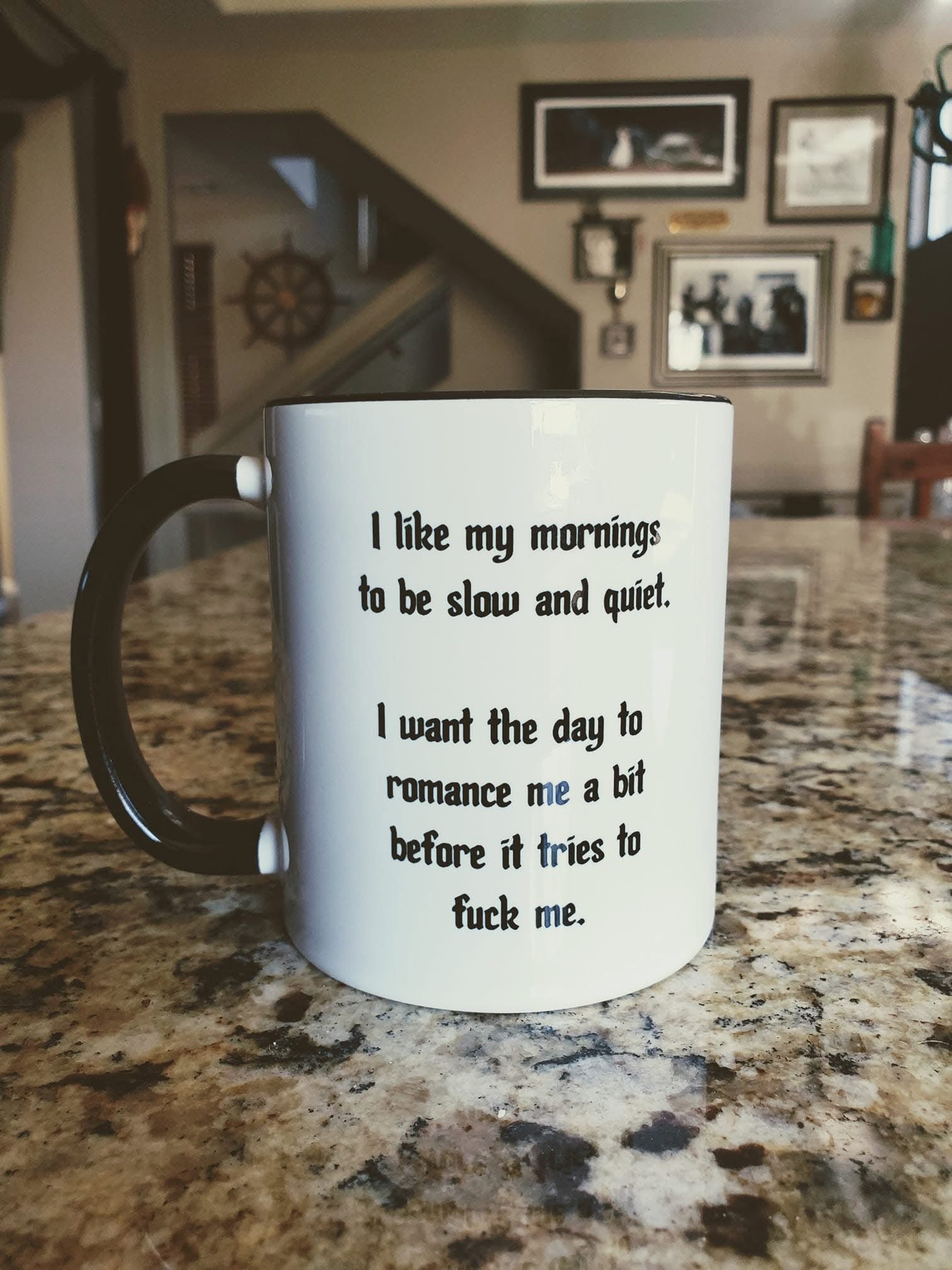 I like my morning funny Mug