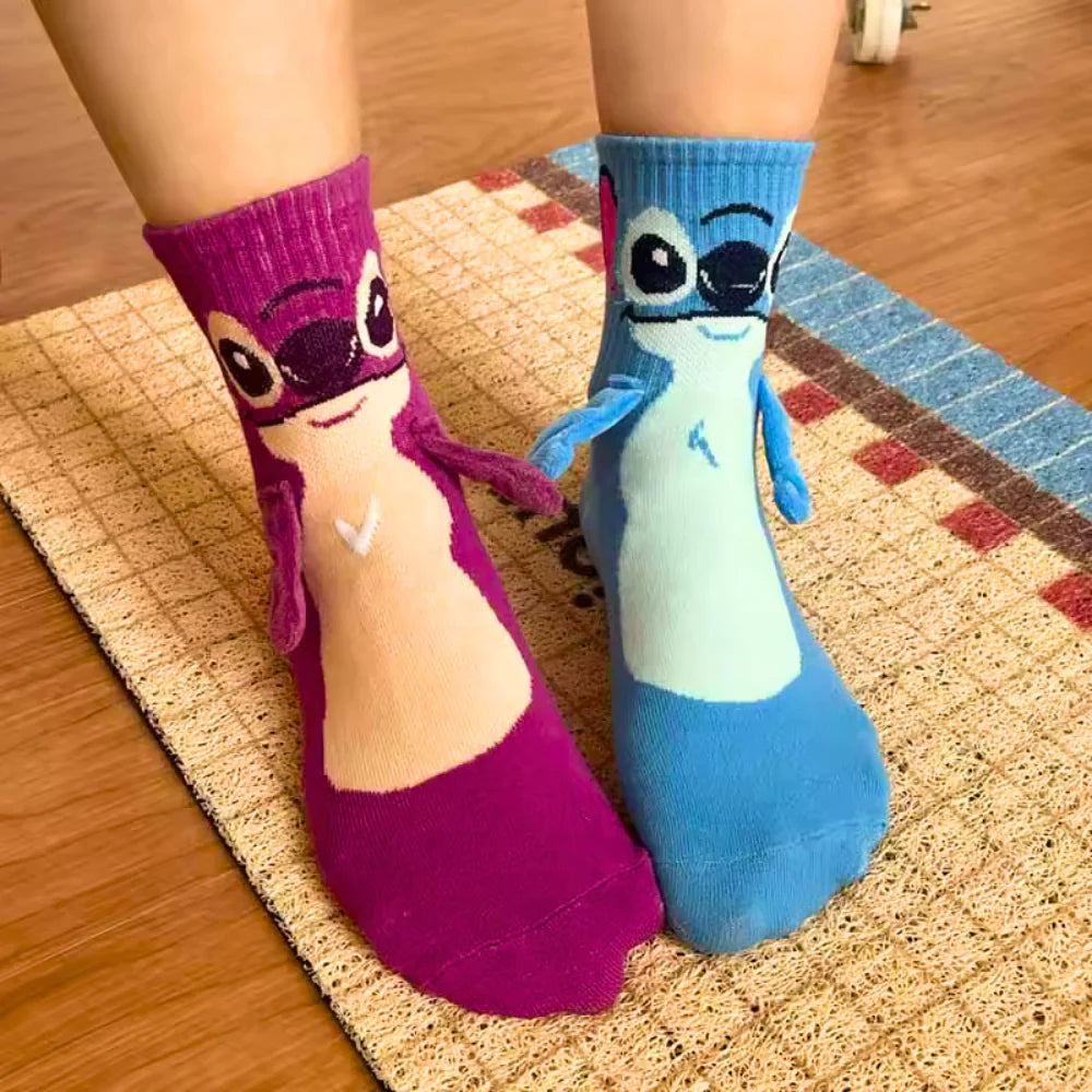 Funny socks with magnet