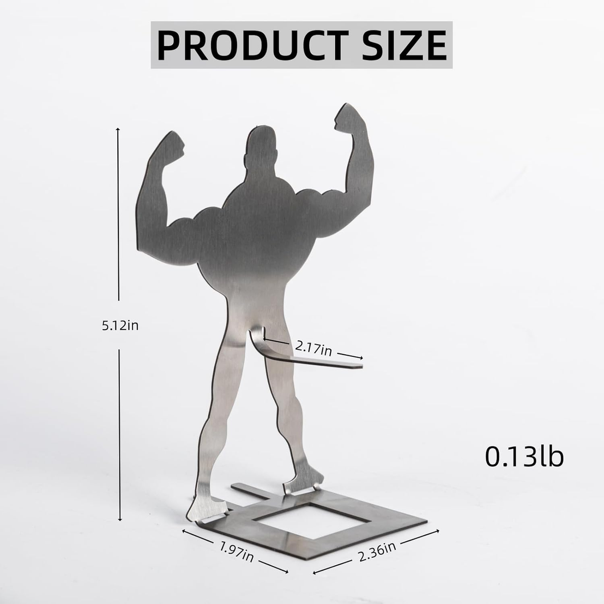 MUSCLE MAN HOT DOG HOLDER