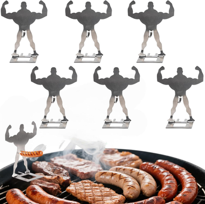 MUSCLE MAN HOT DOG HOLDER