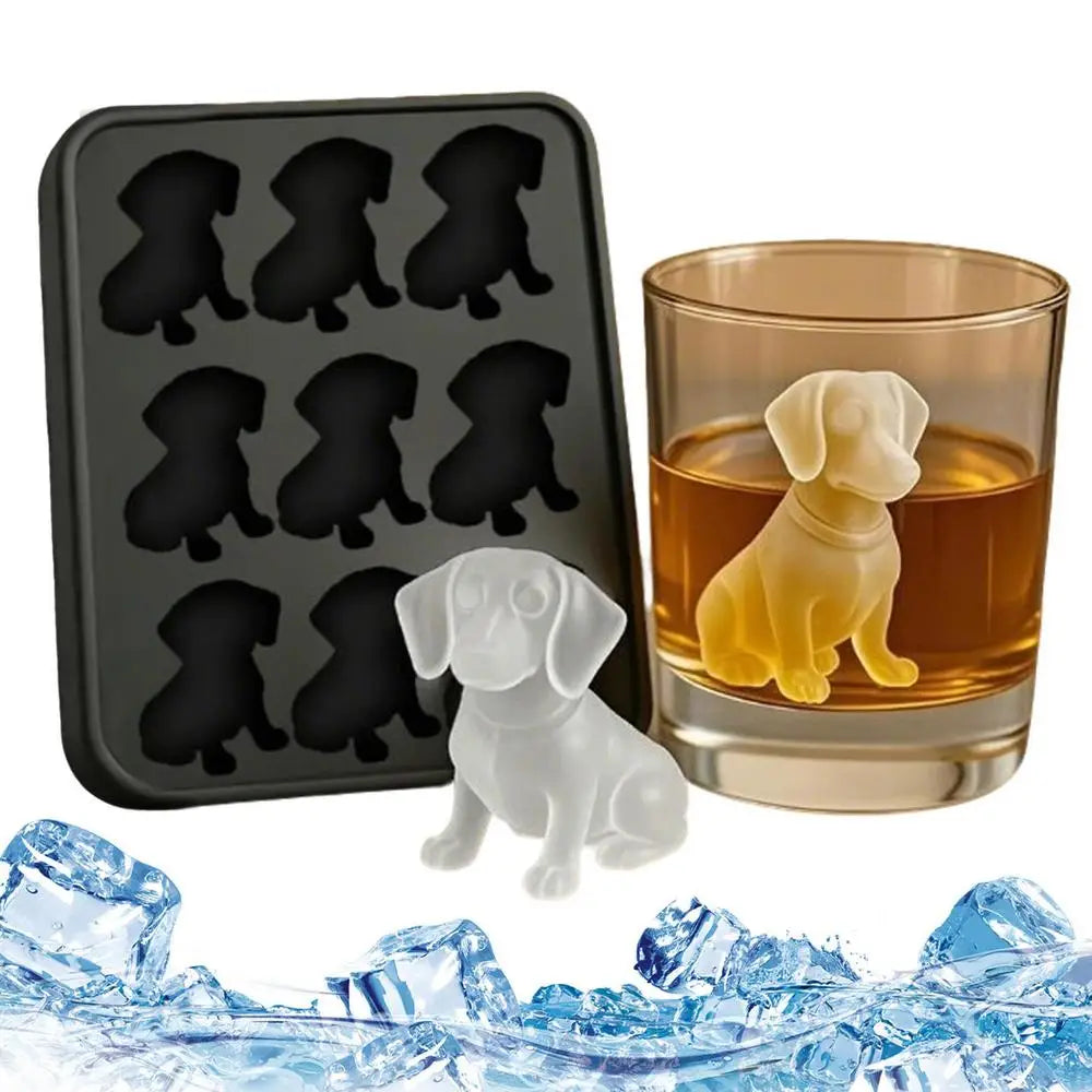 Dachshund ice mold