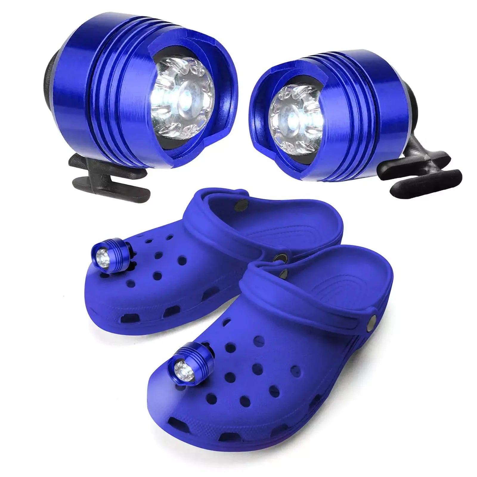 Croc Lights | Waterproof  Headlamp for Crocs - Illuminate Your Steps in Style! mystore