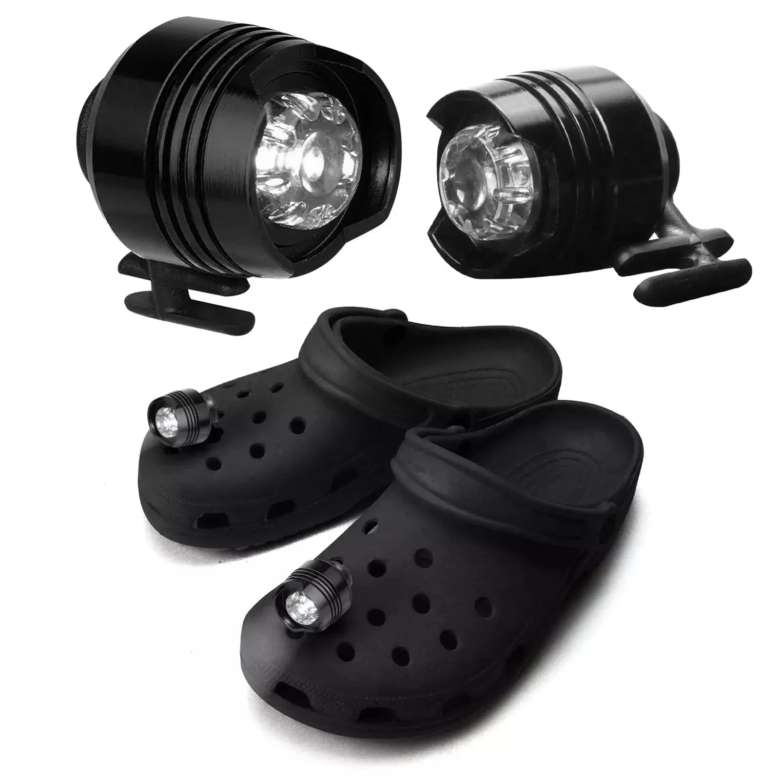 Croc Lights | Waterproof  Headlamp for Crocs - Illuminate Your Steps in Style! mystore