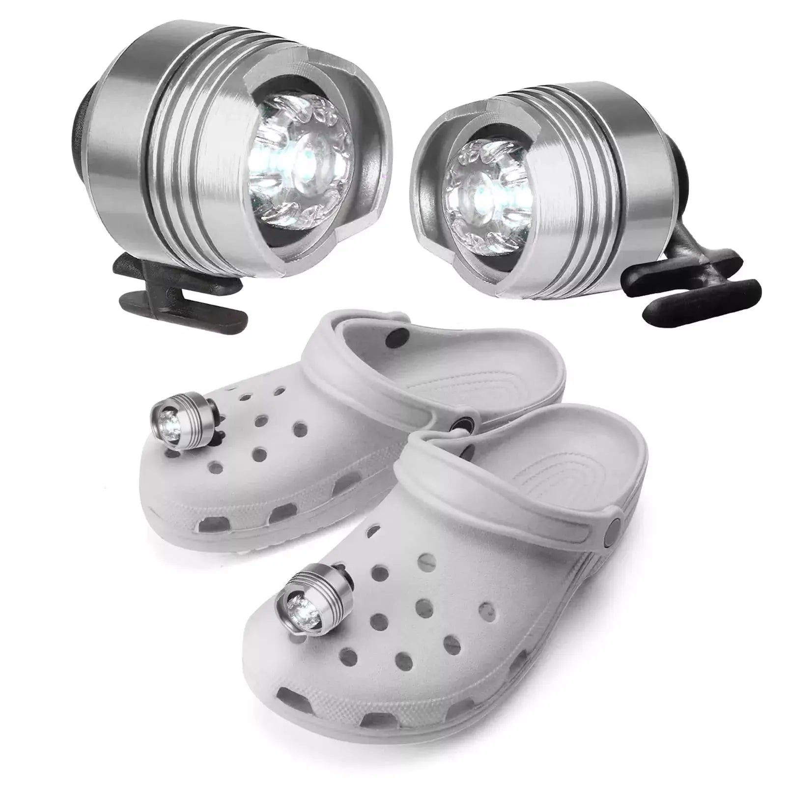 Croc Lights | Waterproof  Headlamp for Crocs - Illuminate Your Steps in Style! mystore