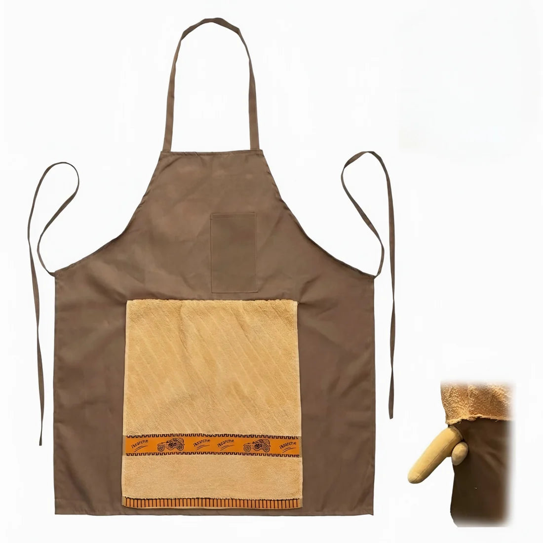 Funny Chef Prank Apron with Hidden Surprise