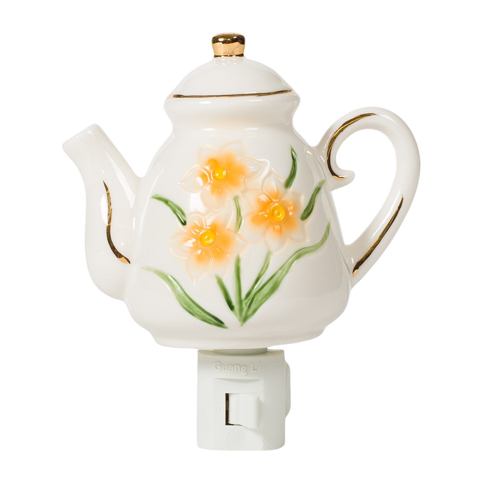 Mini Teapot Wall Plug-in Night Light