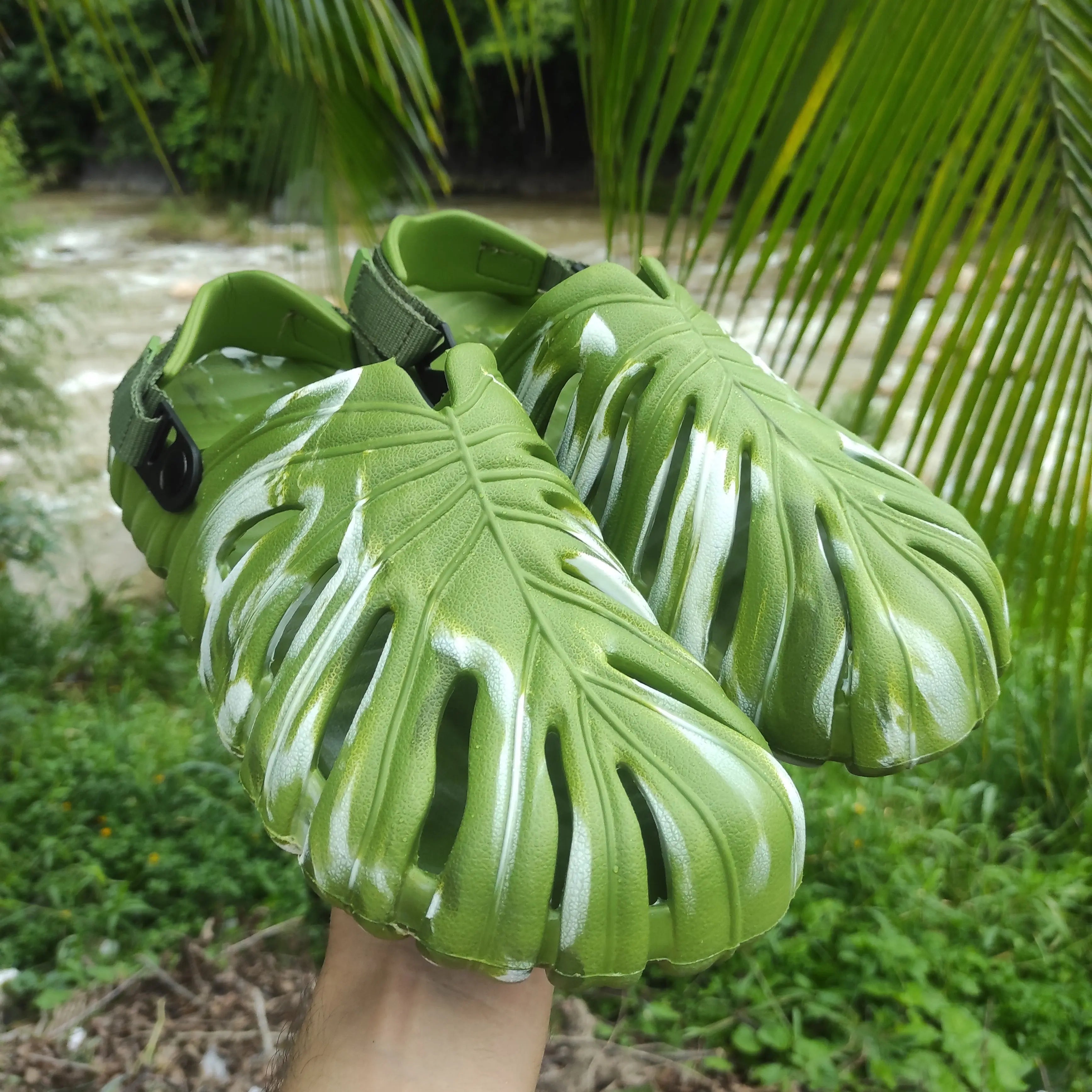 Jungle Monstera Shoes Trendslana