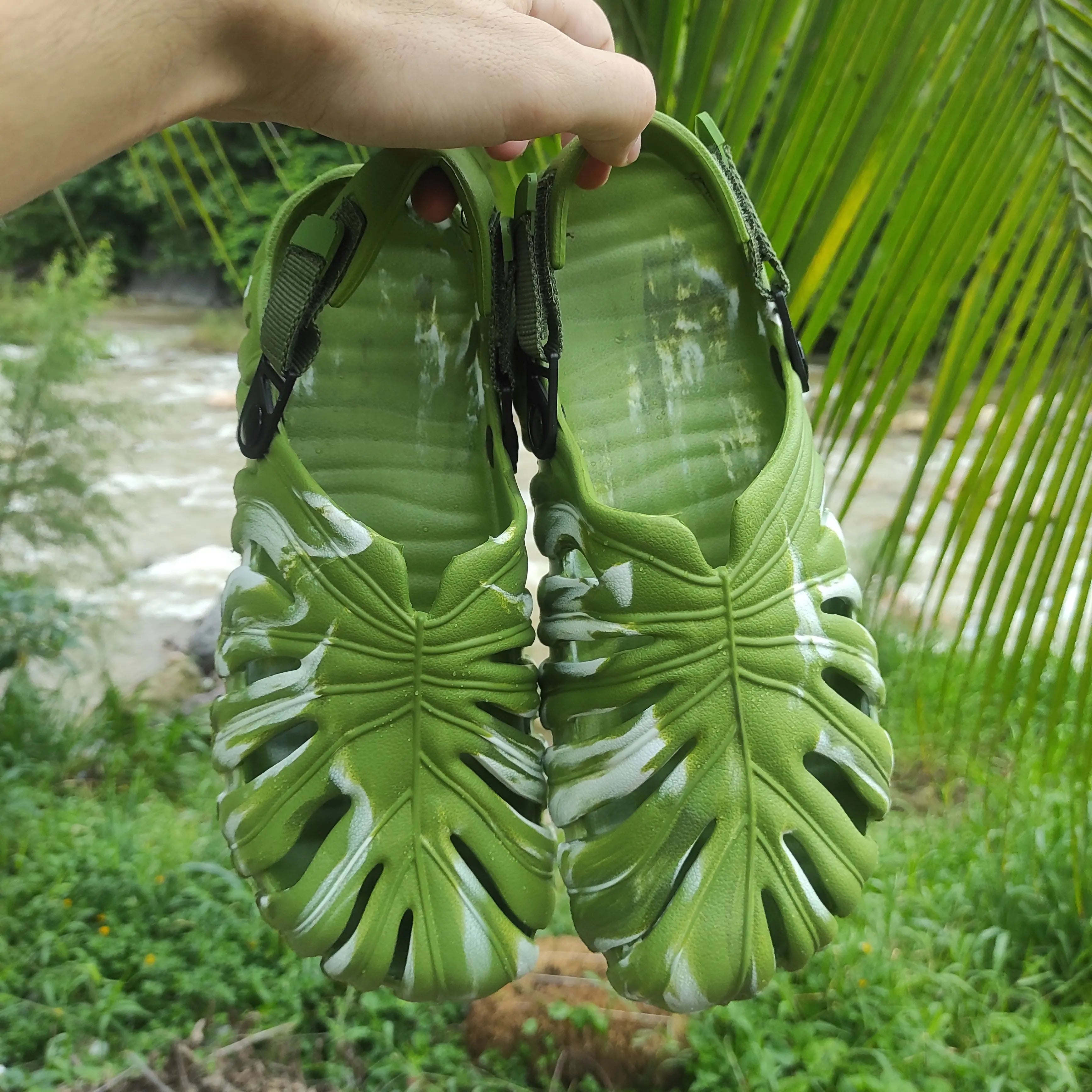 Jungle Monstera Shoes Trendslana