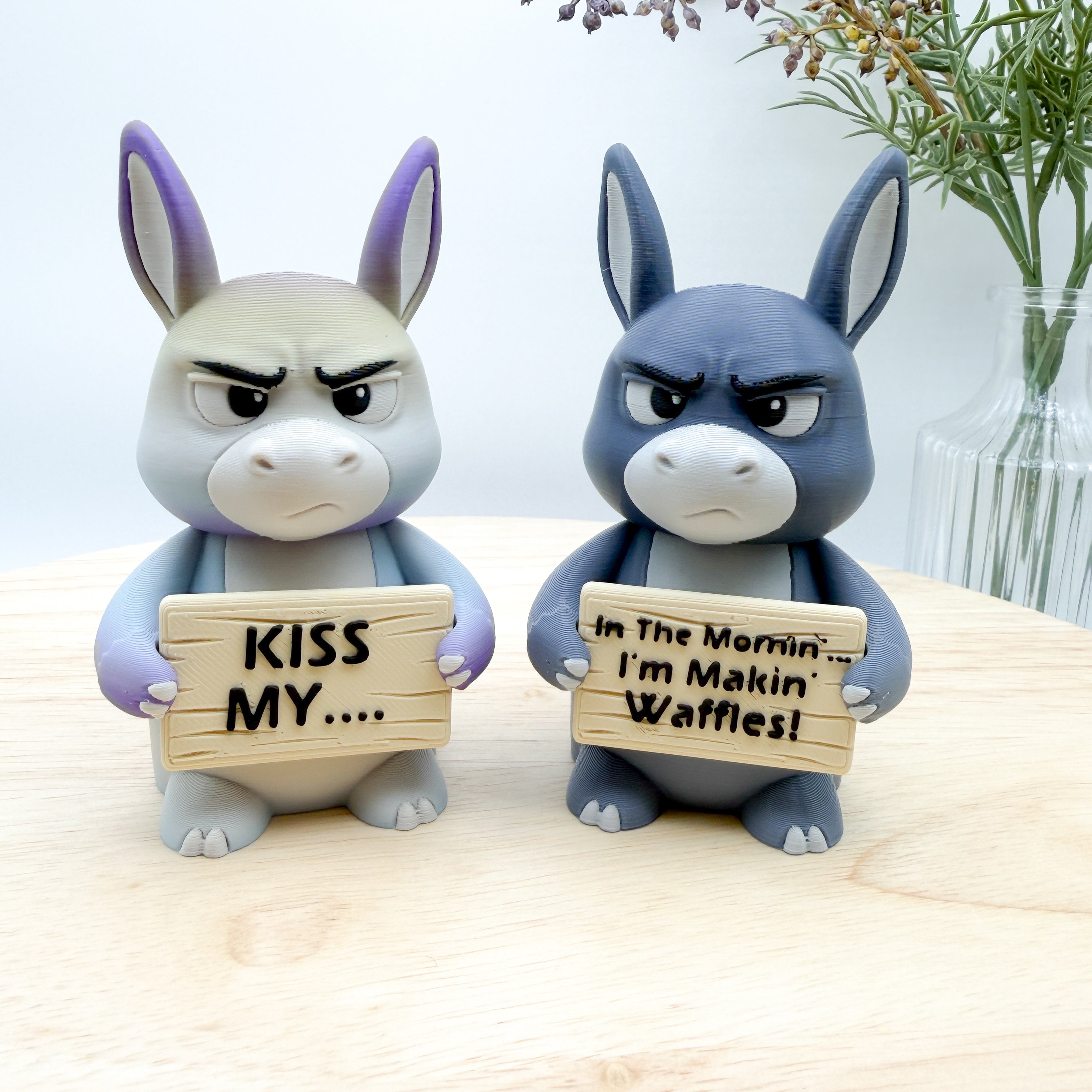 ANIMALS WITH ATTITUDE - COLLECTIBLE 3D PRINTED FIGURINE