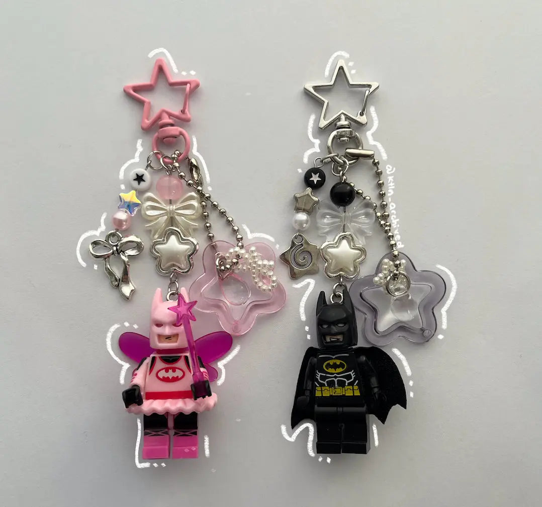 MATCHING BATMAN KEYCHAINS! Trendslana