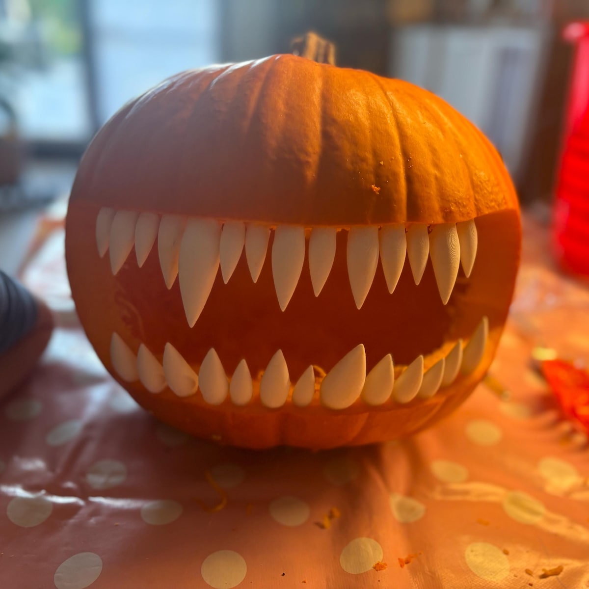 Halloween Pumpkin Teeth