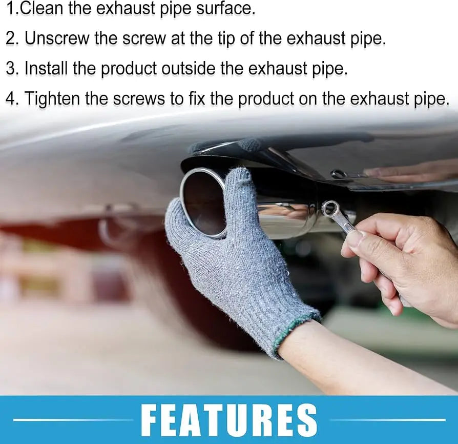 Car Exhaust Tip Heart Trendslana