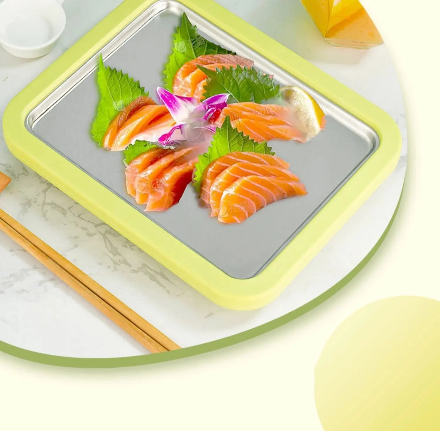 Stainless Steel Household Ice Cream Pan Trendslana