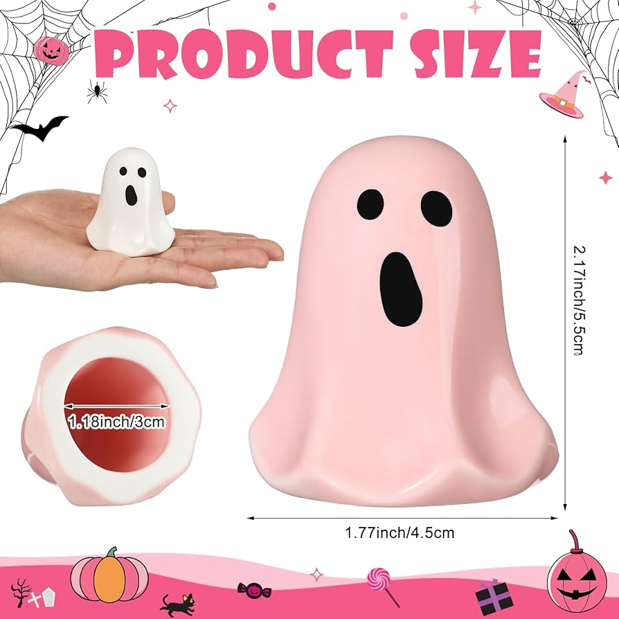 Funny Ghost Toilet Bolt Covers