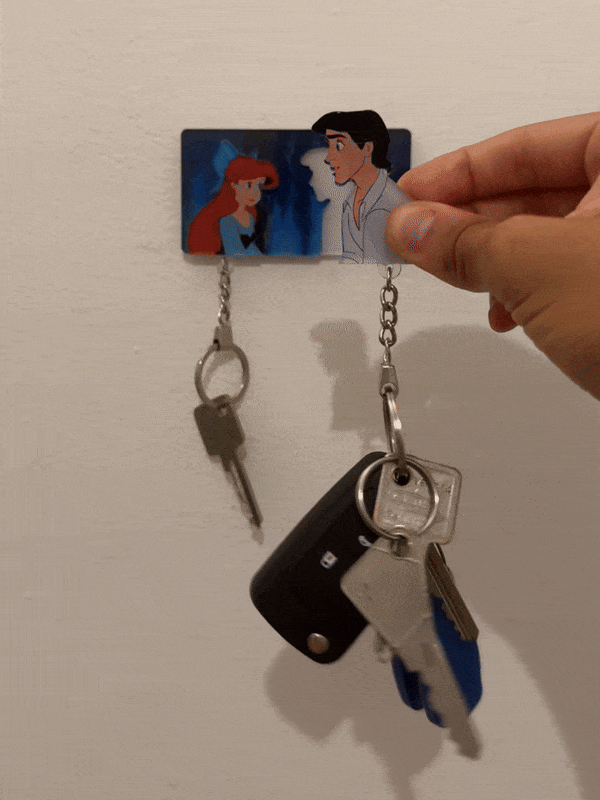 Eric and Ariel Keychain Trendslana