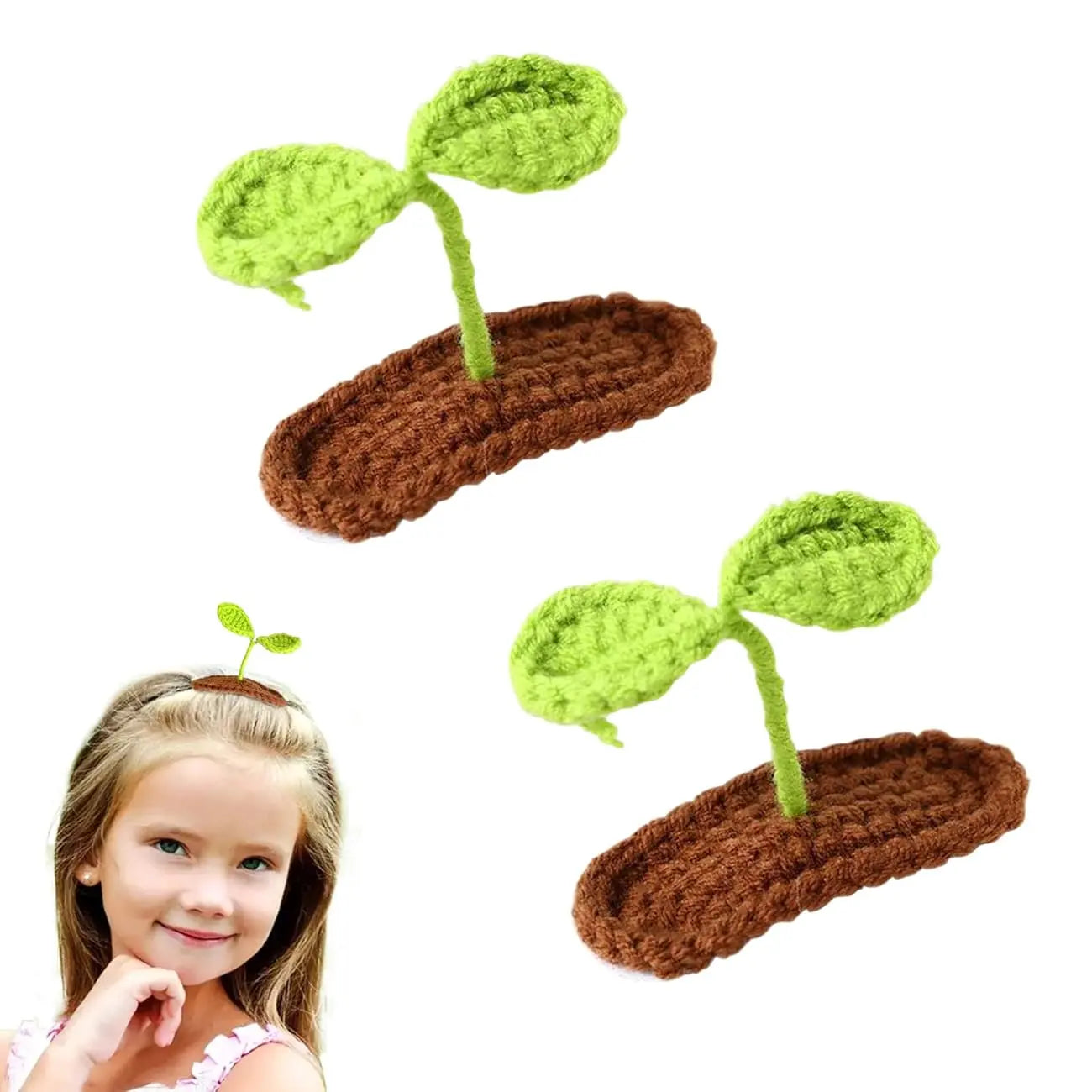 Cute Sprout Hairclip Trendslana