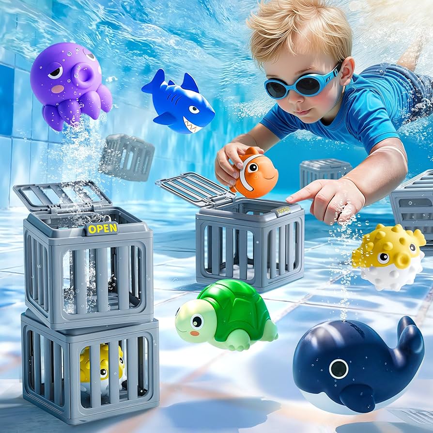 FUNSCAPE KIDS POOL DIVING TOYS