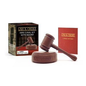 Mini Gavel Set with Sound