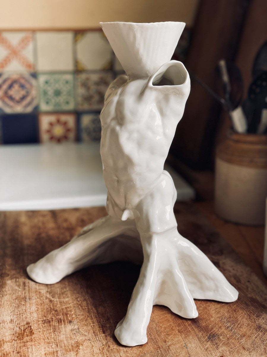 RODIN INSPIRED PORCELAIN COFFEE FILTER