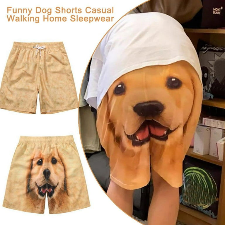 Funny Golden Retriever Shorts