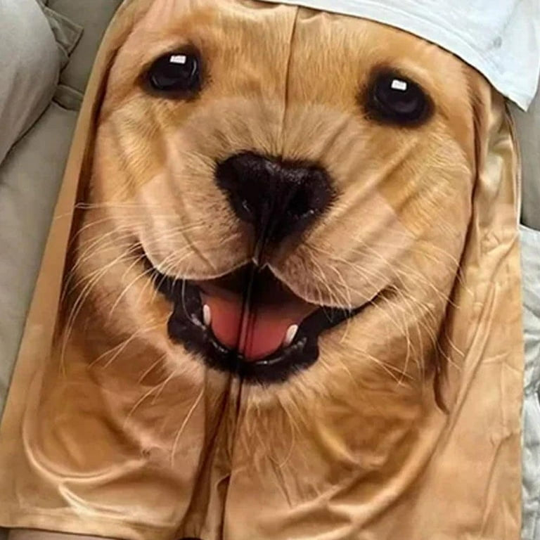 Funny Golden Retriever Shorts