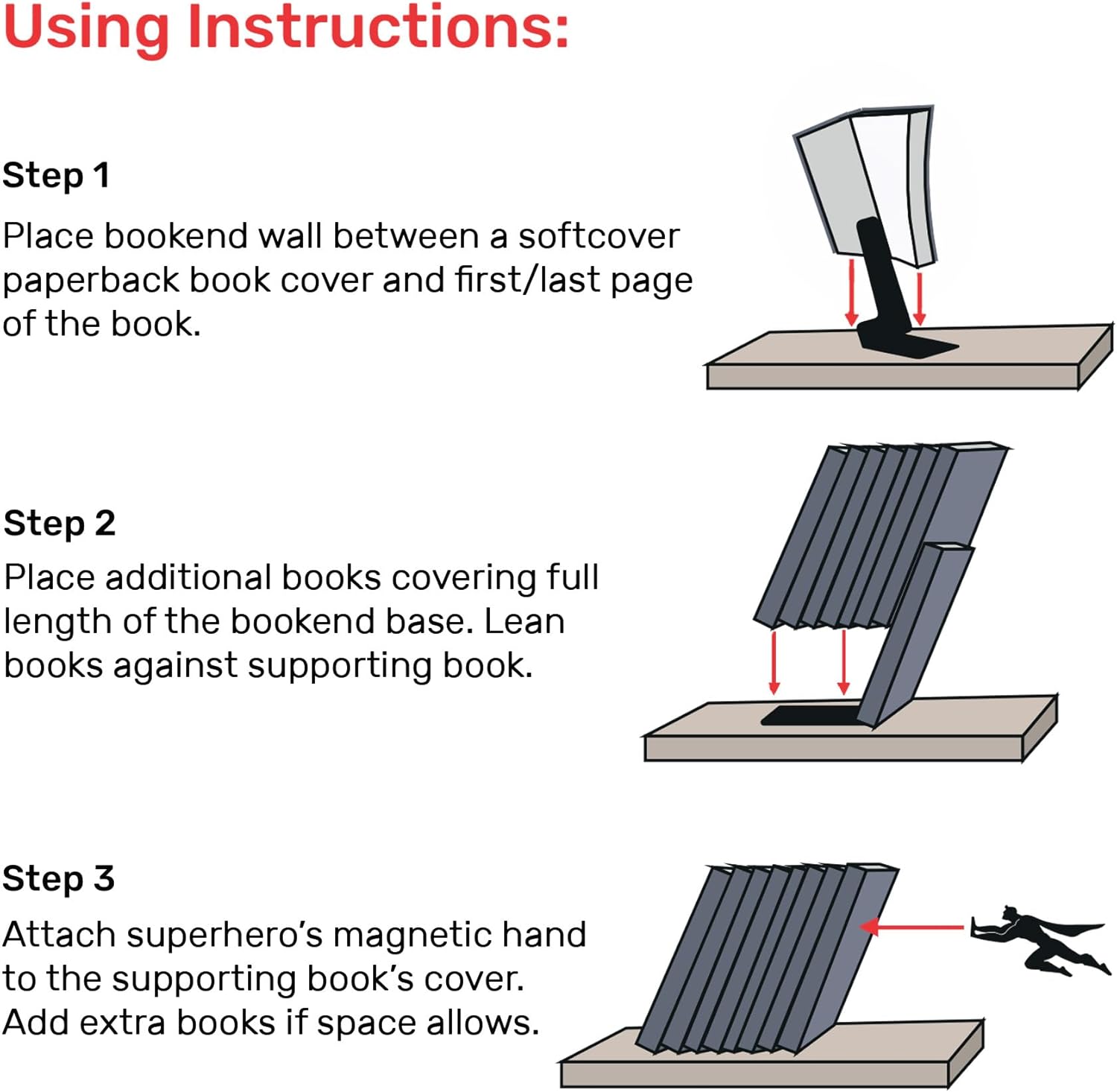 My Hero Book Holder