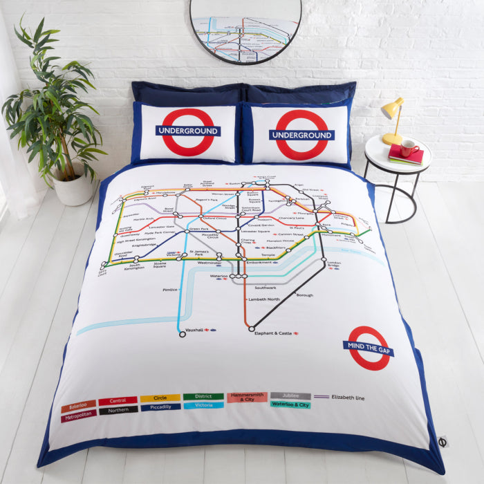 London Underground Duvet Set