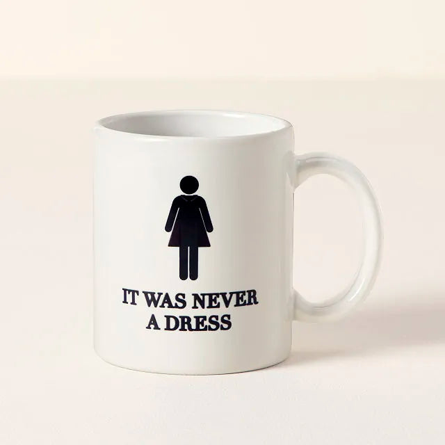 It Was Never a Dress Color-Changing Mug