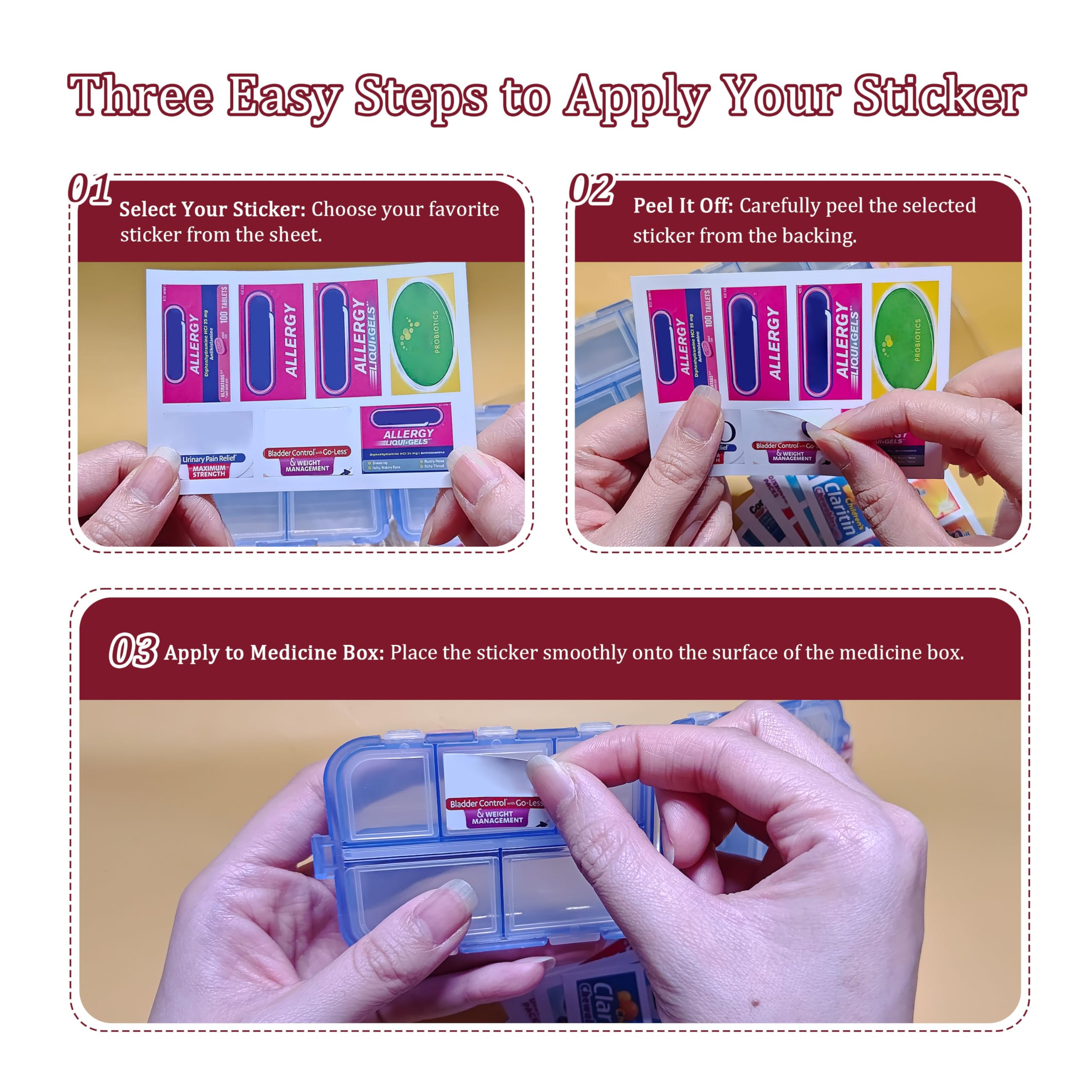 Creative Pill Organizer