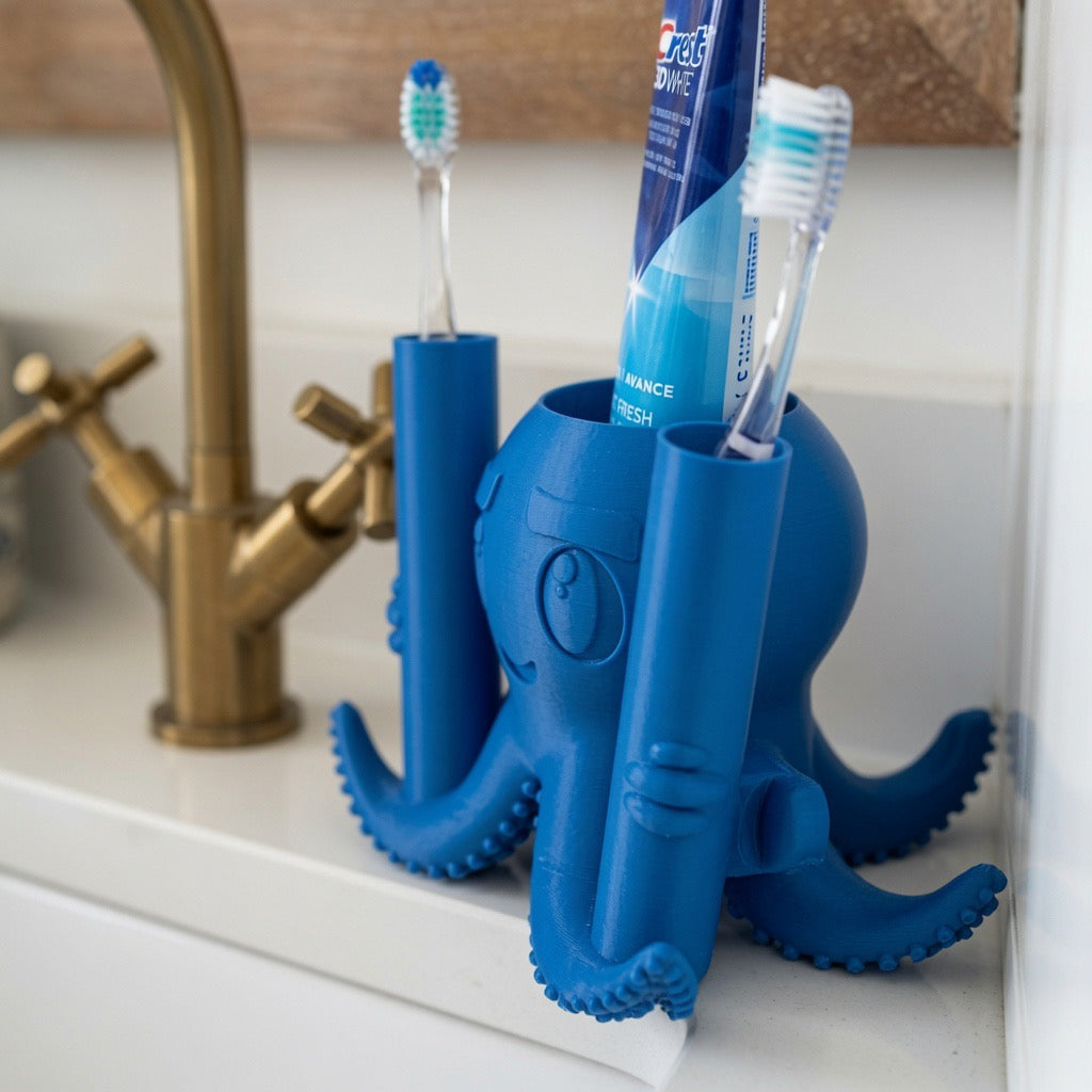 Octopus Toothbrush Holder