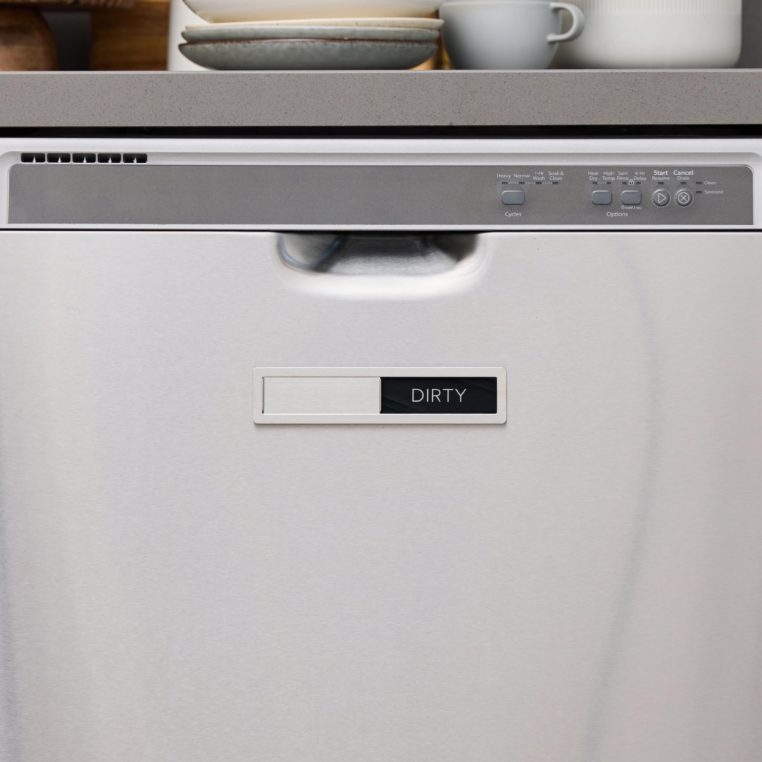 Dishwasher Magnet Clean Dirty Sign