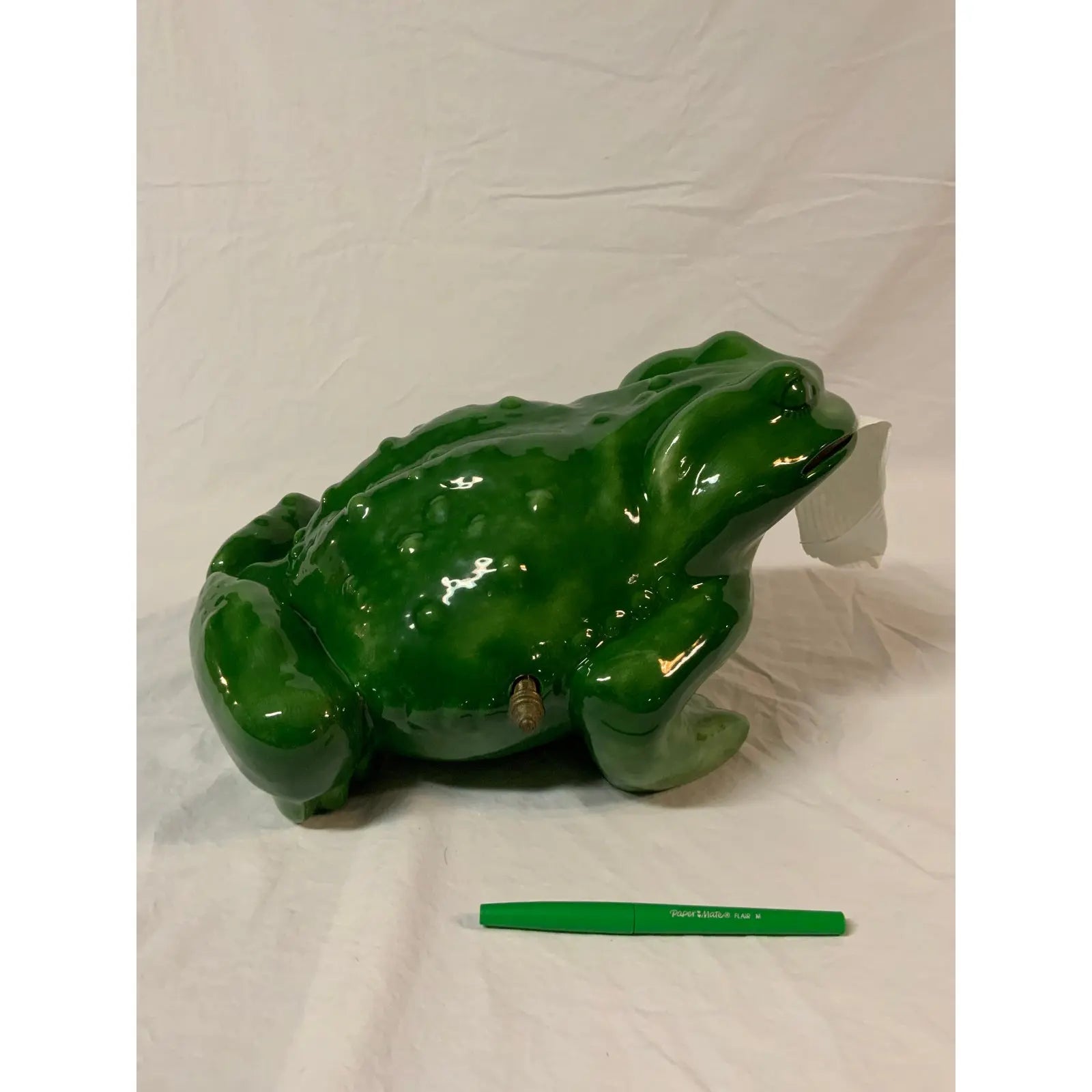 Green Frog Toilet Paper Holder Trendslana