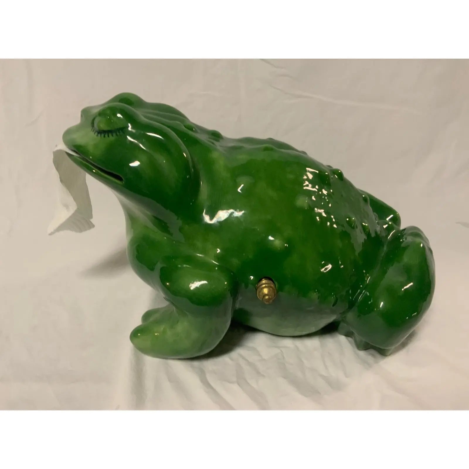 Green Frog Toilet Paper Holder Trendslana