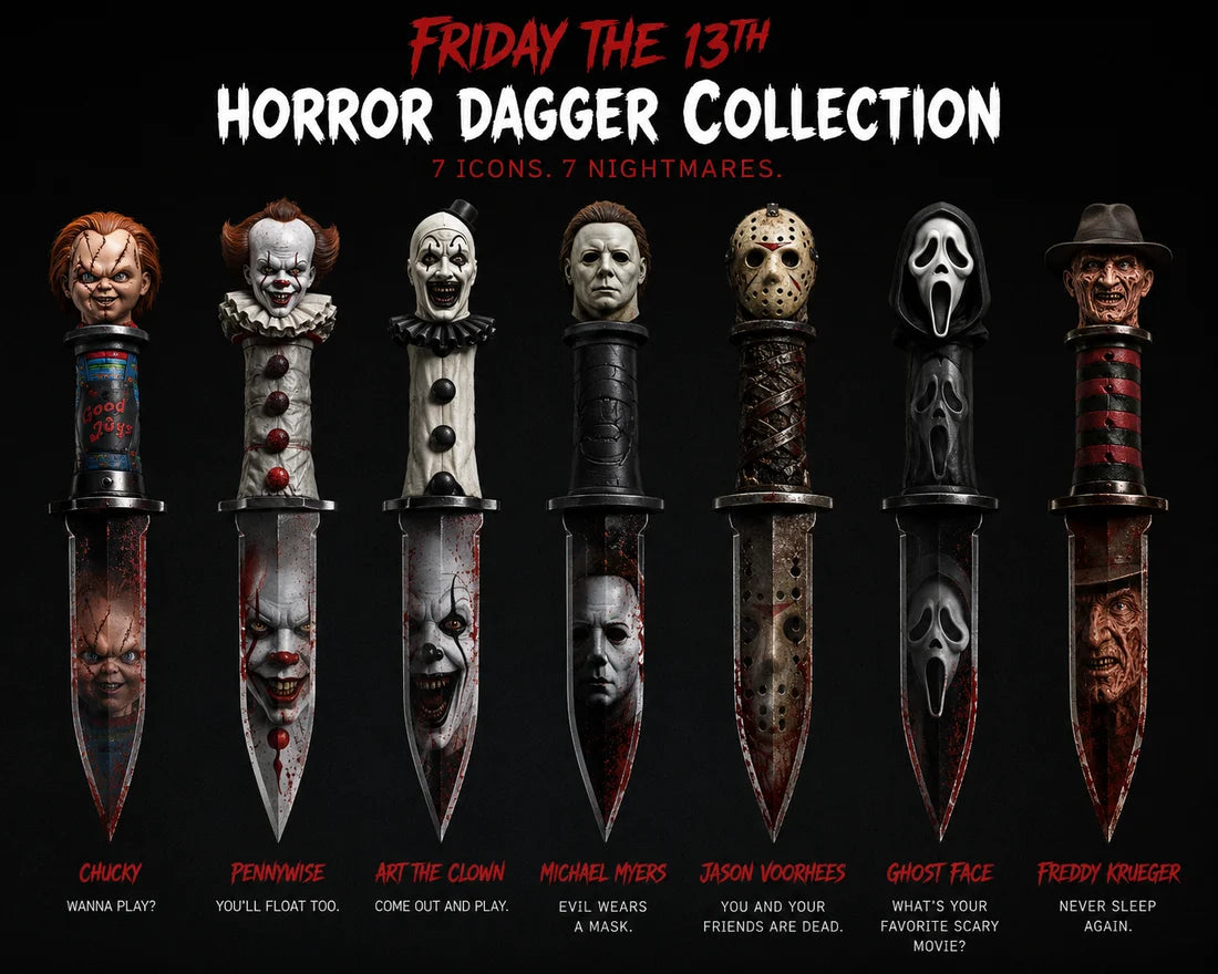 The Complete Horror Collector's Dagger Set