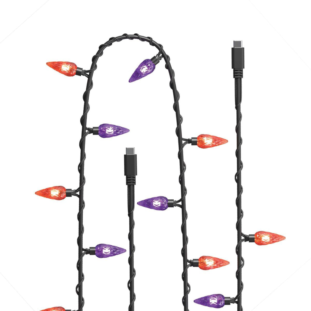 Spooky Light-Up USB C Cable