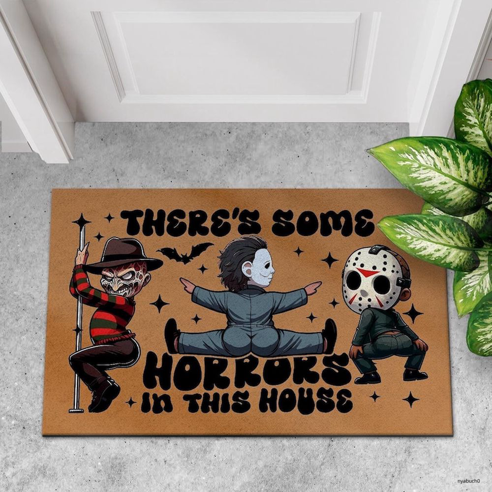 There's Some Horrors In This House Doormat