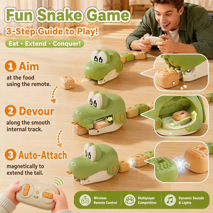 RC Magnetic Greedy Snake