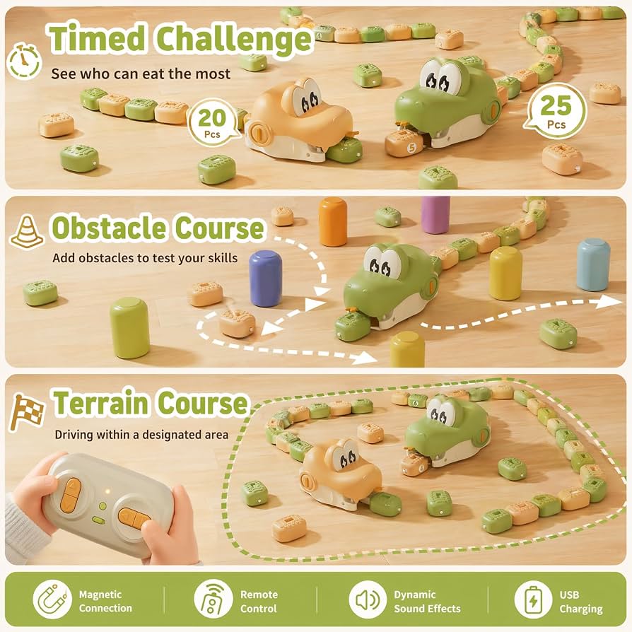 RC Magnetic Greedy Snake