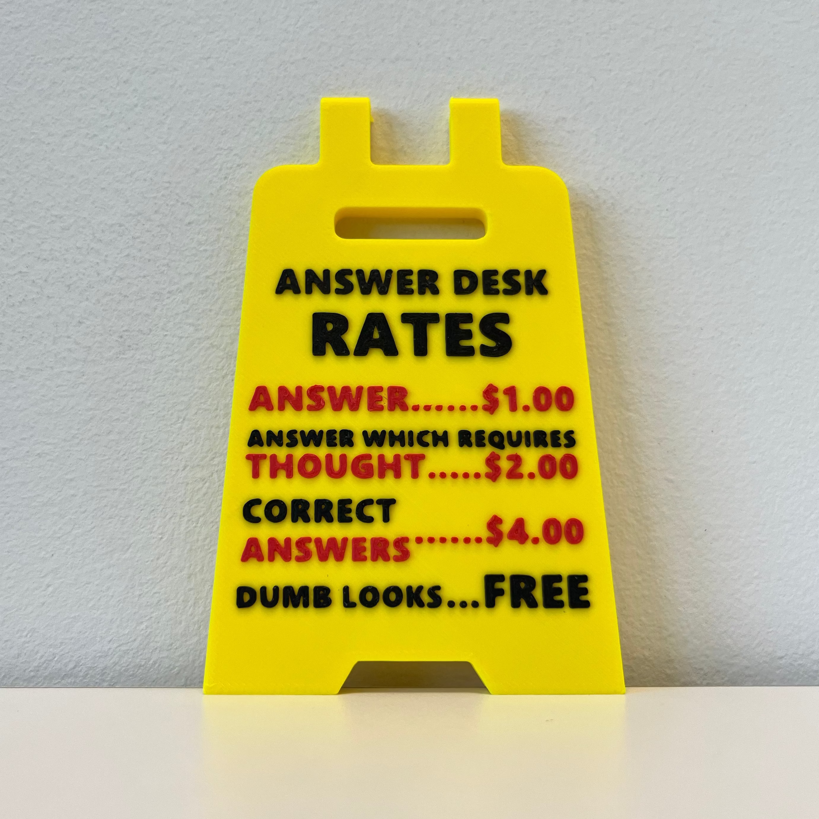 CAUTION MOOD SIGN