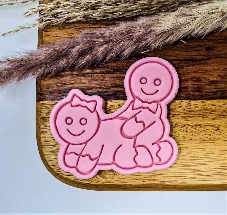 Naughty Gingerbread Christmas Cookie Cutter Trendslana