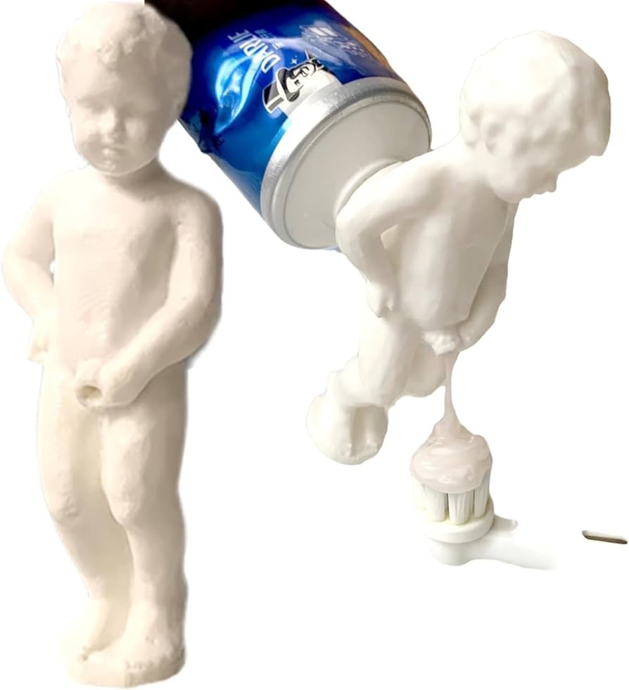 Pee Toothpaste Cap